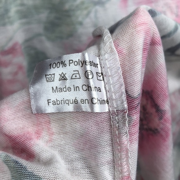 2/$30 Show Me Your Mumu Robe Floral Garden One Size Pink White & Green Floral - Picture 11 of 15